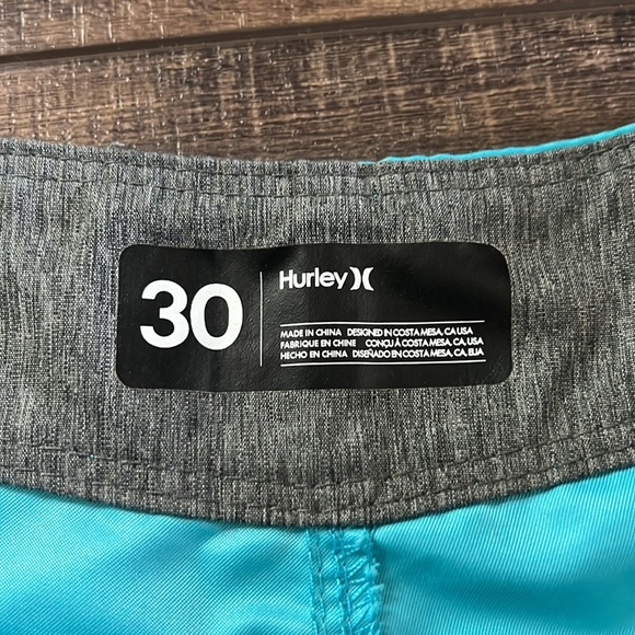 Hurley Board Swimsuit Shorts Men 30 - Picture 2 of 7